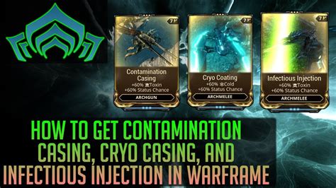infected catalyst warframe|Where to get Contamination Casing, Infectious Injection, and .